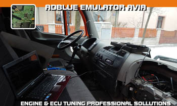 Adblue emulator AVIA - D-Line - vypnutí adblue