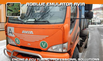 Adblue emulator AVIA - D-Line - vypnutí adblue
