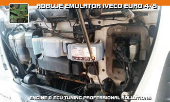 Adblue emulator Iveco - vypnutí adblue