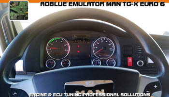 Adblue emulator Volvo FH EEV - vypnutí adblue