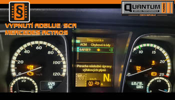 Adblue emulator Mercedes Actros