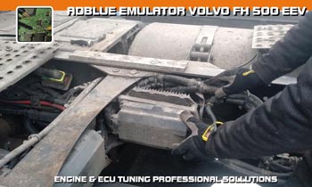 Adblue emulator Volvo FH EEV - vypnutí adblue